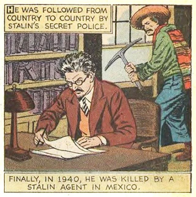 trotsky getting fucking icepicked in mexico 🇲🇽🇲🇽🇲🇽