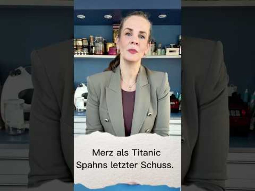 Gleichstand mit der AfD. Spahns „letzter Schuss“. Merz als Titanic.#klartextmitlilly