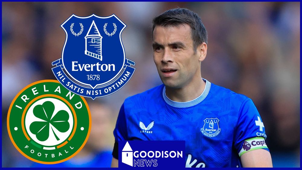Irishman Seamus Coleman, who plays for Everton (‘The Toffees’) 