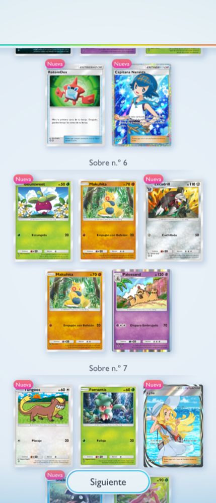 Solo saque 8 repetidas de las 50 