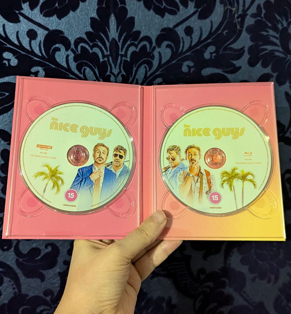 The Nice Guys.  Second Sight UHD Coleford Boxed Set. Discs. 