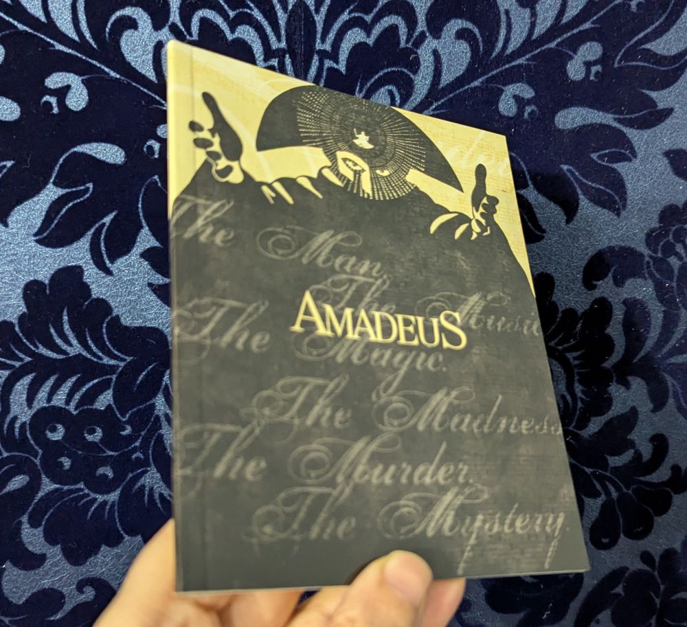 Amadeus UHD Collector's Edition Boxed Set.  Booklet. 