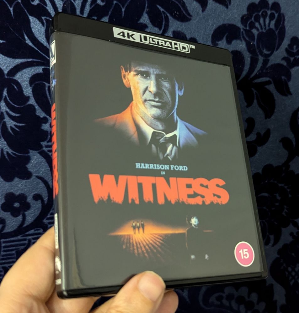 Witness. Arrow Video UHD Collector's Edition. UHD Disc Case. 