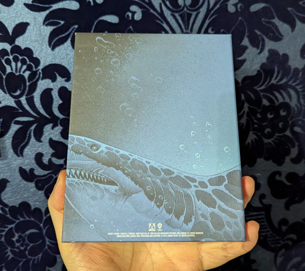 Deep Blue Sea. Arrow boxed set. Back. 