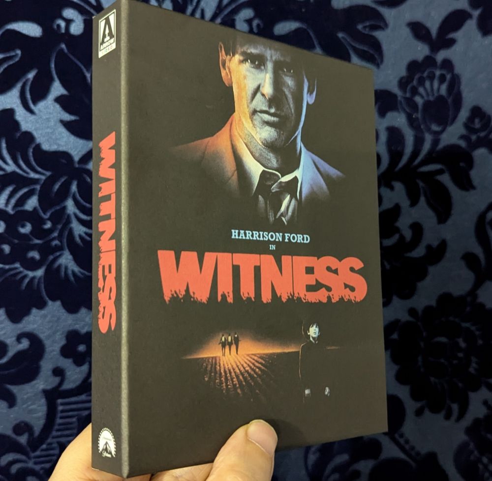 Witness. Arrow Video UHD Collector's Edition. Box Front. 