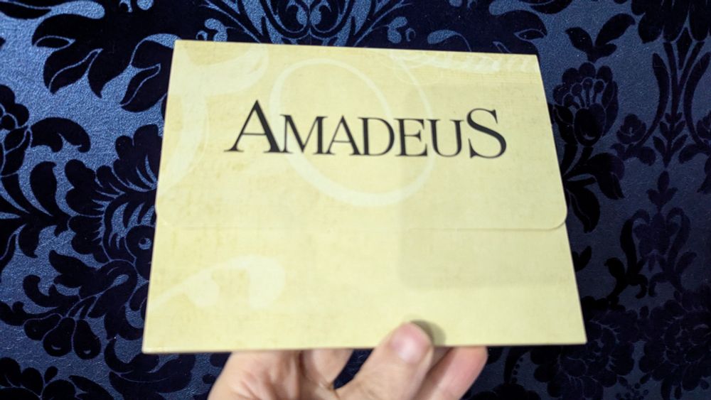 Amadeus UHD Collector's Edition Boxed Set.  Extras Envelope. 