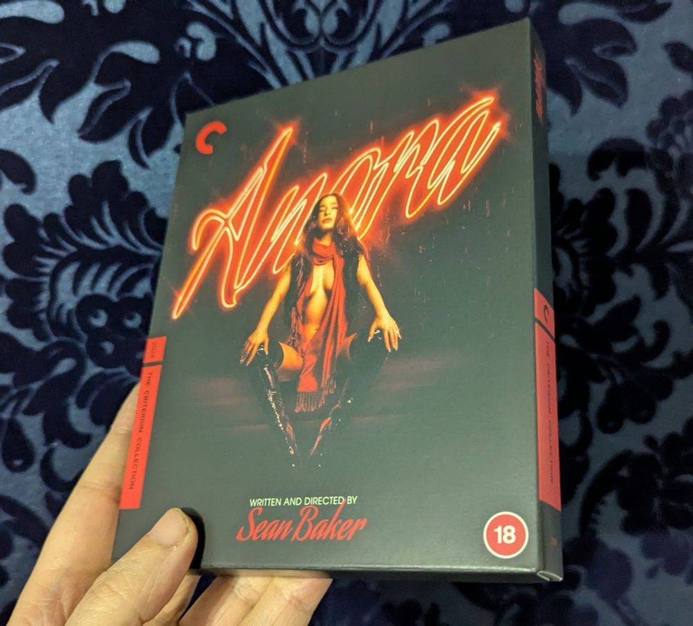 Anora. Criterion Edition. Box Front. 