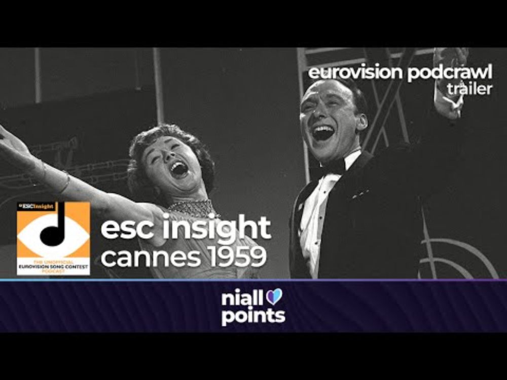 TRAILER: The Eurovision Podcrawl | ESC Insight | Cannes 1959