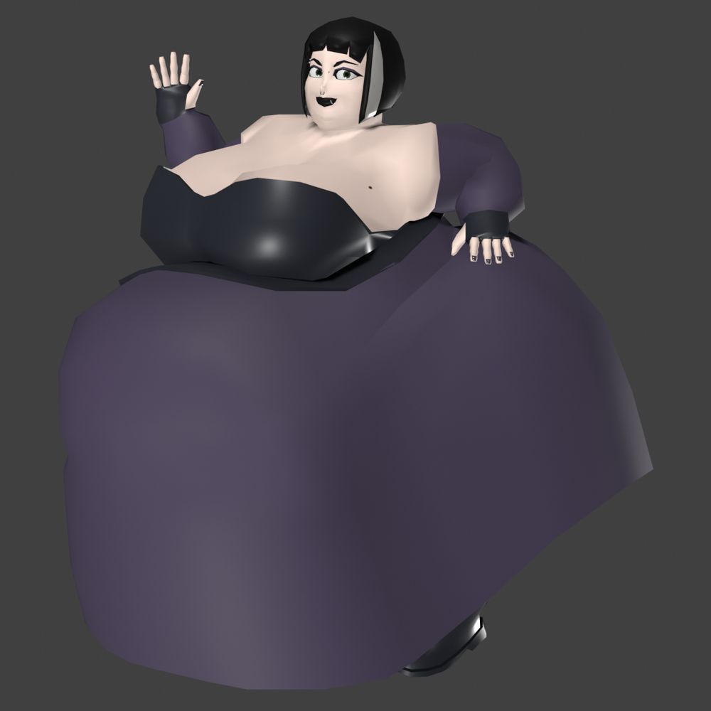 the look of finding her next meal ticket