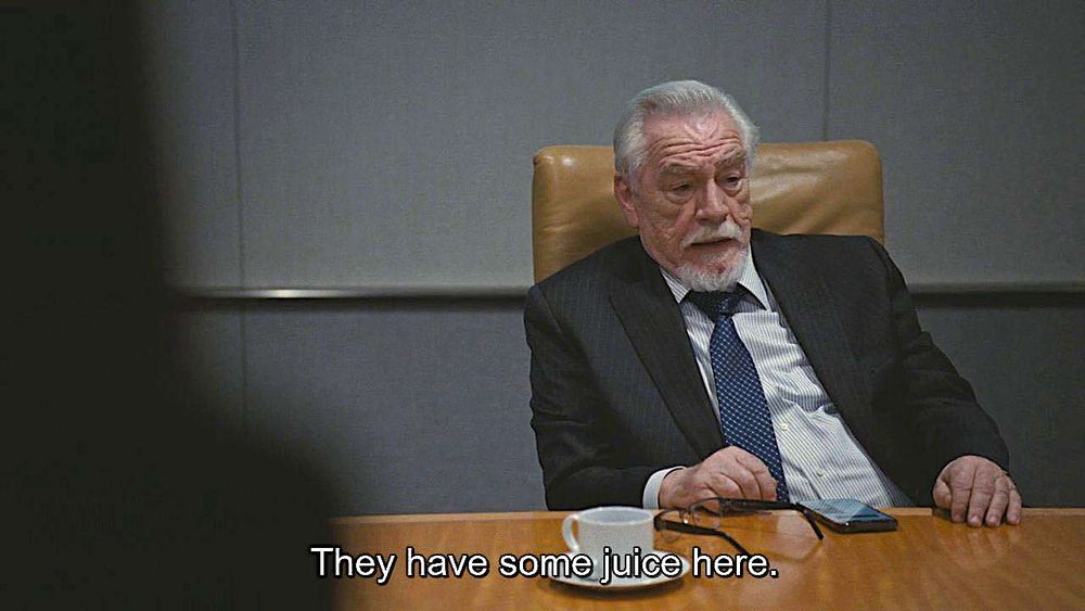 "they have some juice here"