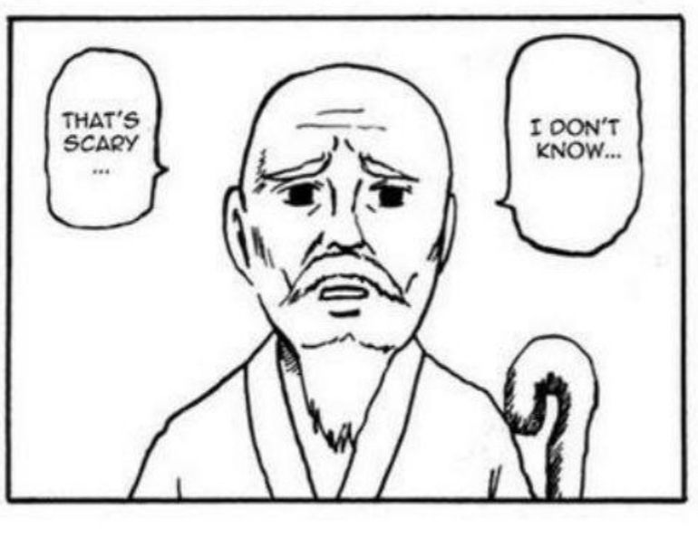 “I don’t know… that’s scary…”