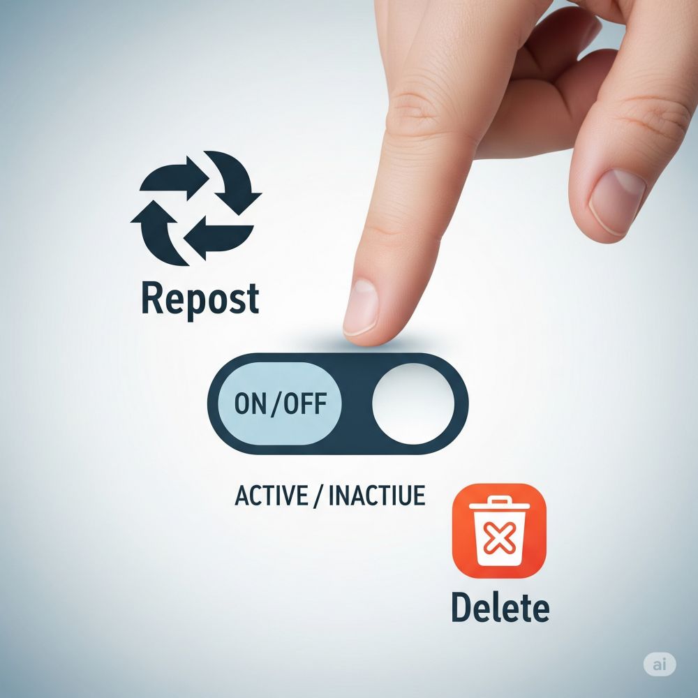 Petition an #BlueSky:

Mehr Kontrolle über RePosts! Urheber müssen entscheiden können, ob ein RePost ihrer Inhalte erlaubt ist und unerwünschte RePosts nachträglich entfernen können. Das schützt unser eigenes Bild & Text.

Bitte RePosten & unterstützen! Jede Stimme zählt! #RePostKontrolle