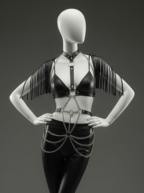 Edelstahl mit Feinstem Leder zu einem extravaganten Style. 2024  begann die Idee, nur hat sich das irgendwie nicht durchgesetzt.

2026 einen neuen Start ?