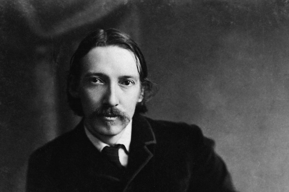 Picture shows Robert Louis Stevenson