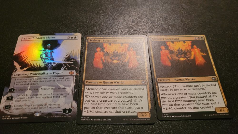 elspeth + 2x stalwart successors 