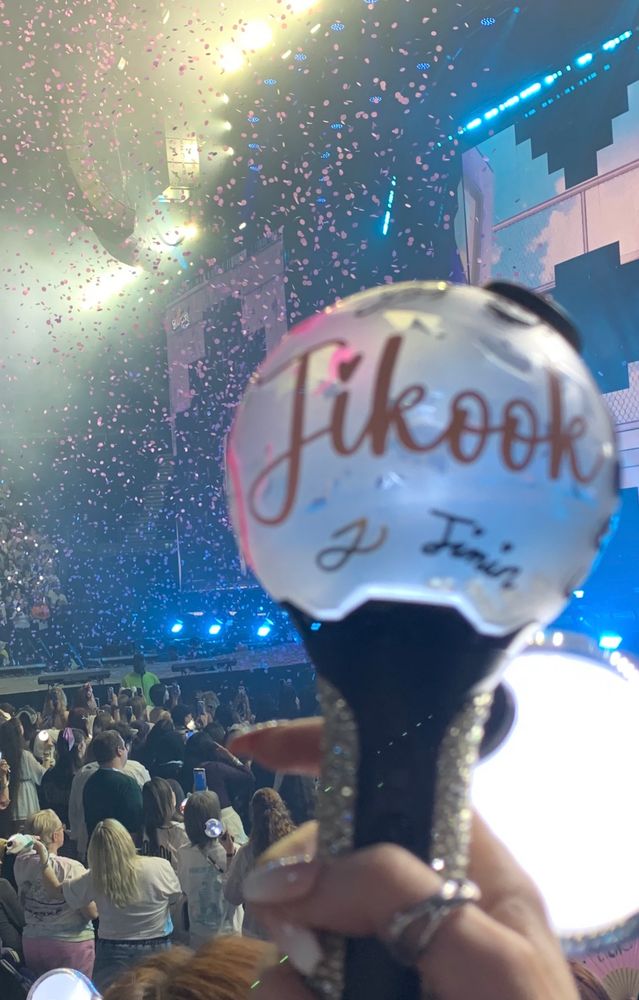 My armybomb during the concert 