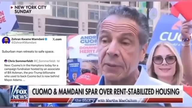 🔥 👀 ZOHRAN: "What Cuomo is proposing is, in many ways, reflective of the fact that I live rent-free in his head."