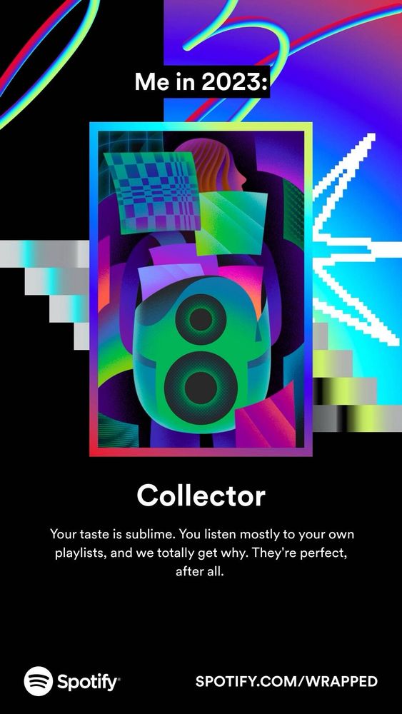 Spotify listener type in 2023: Collector