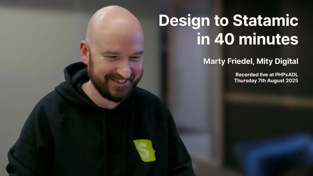 Design to Statamic in 40 minutes