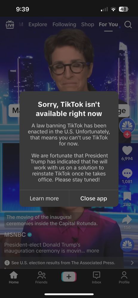 Rachel Maddow TikTok screenshot