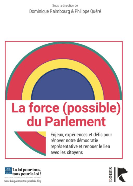 Cover of a French book named « La force (possible) du parlement ».
