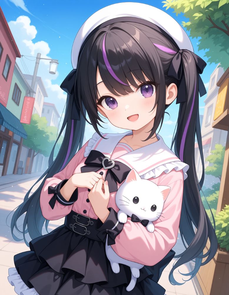 女の子のAIイラスト
モデル: IllustMixLuminous v2