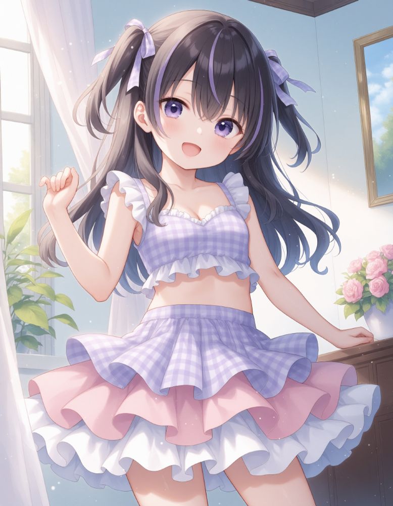 女の子のAIイラスト
モデル: IllustMixLuminous v1