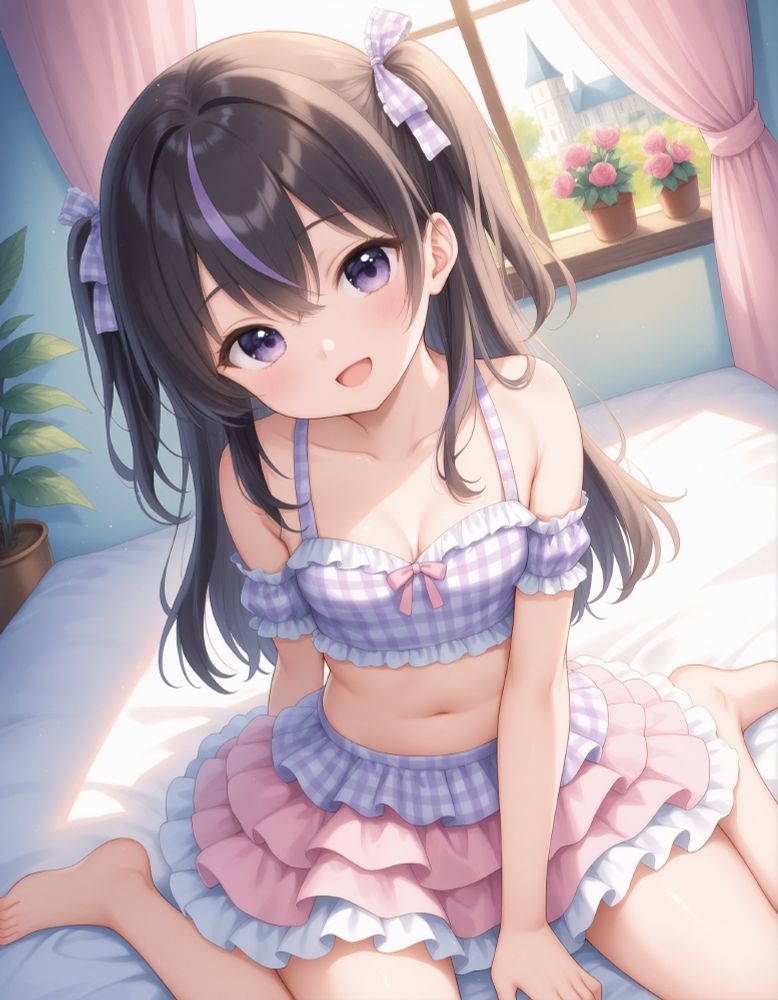 女の子のAIイラスト
モデル: IllustMixLuminous v1