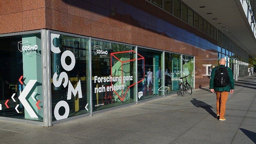 Cosmo Wissenschaftszentrum in Dresden, Außenansicht