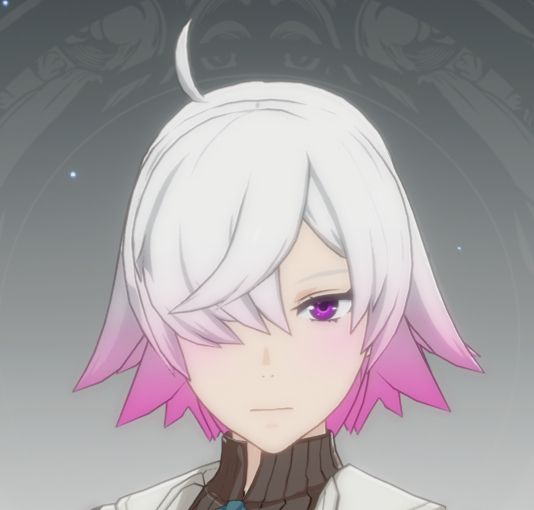 My character that I just created in Blue: Protocol: Star Resonance

She has white hair that fades into a pink gradient. The hair covers only one of her eyes.