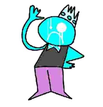 a depiction of ky2ey2 waving