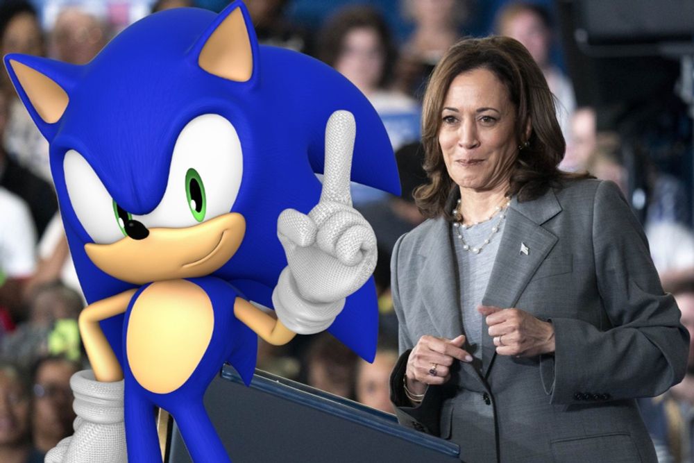 sonic and kamala harris