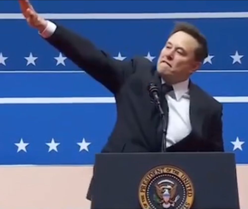 elon nazi salute
