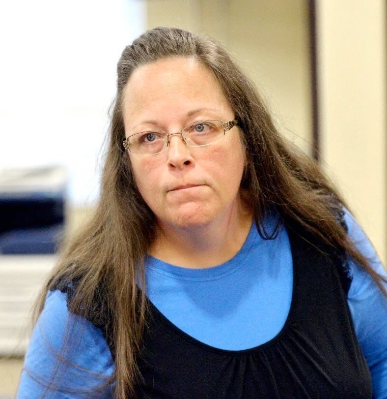 Photo of Kim Davis.