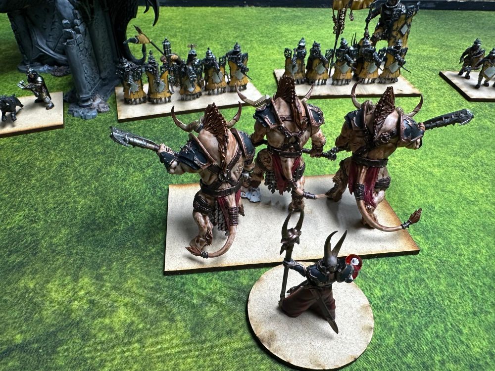 The Minotaurs charge