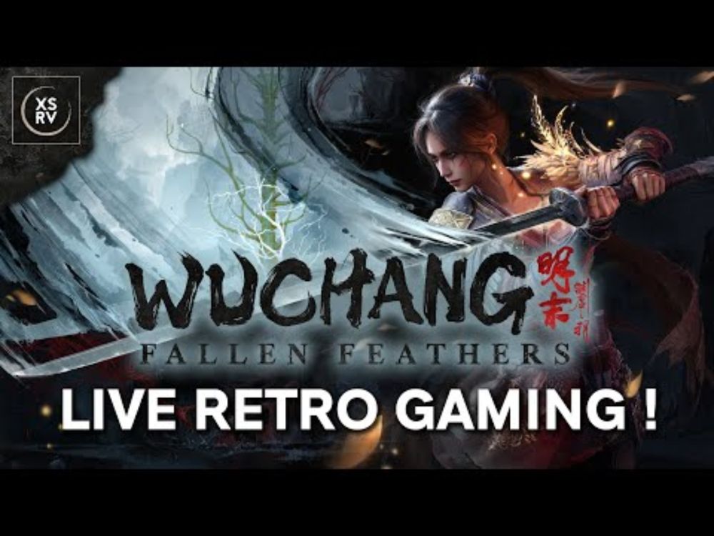 De retour après les vacances, du rétro gaming avec Wuchang ! Découverte live.
