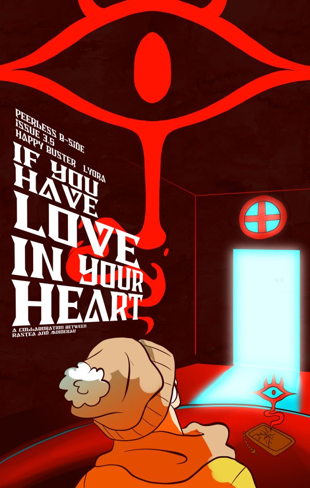 the cover of IF YOU HAVE LOVE IN YOUR HEART, depicting the MAJESTY over a STUPIFIED ARI.