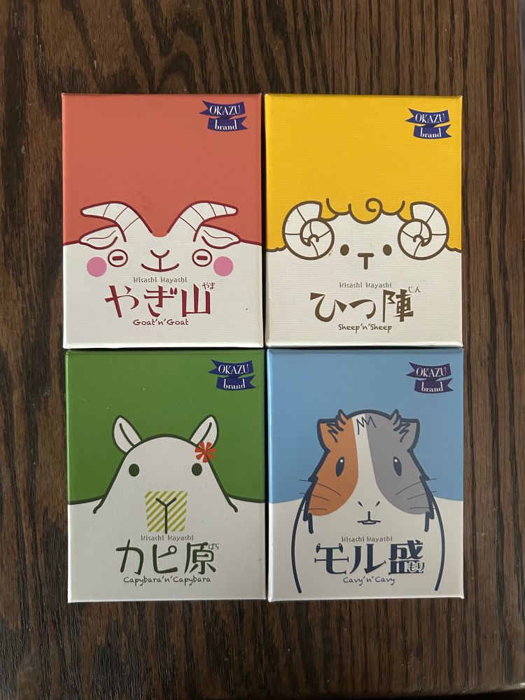 Cavy n Cavy is the 4th game in a series by Hisashi Hiyashi about different animals.