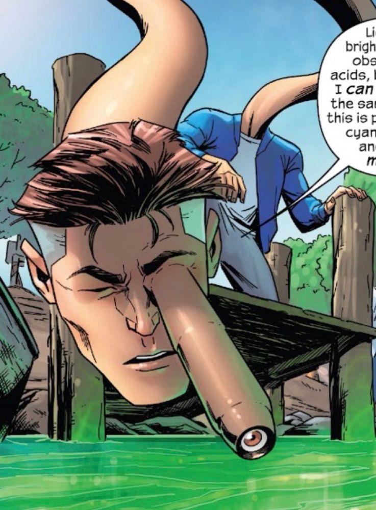 Reed Richards and his one eyed Willie. 