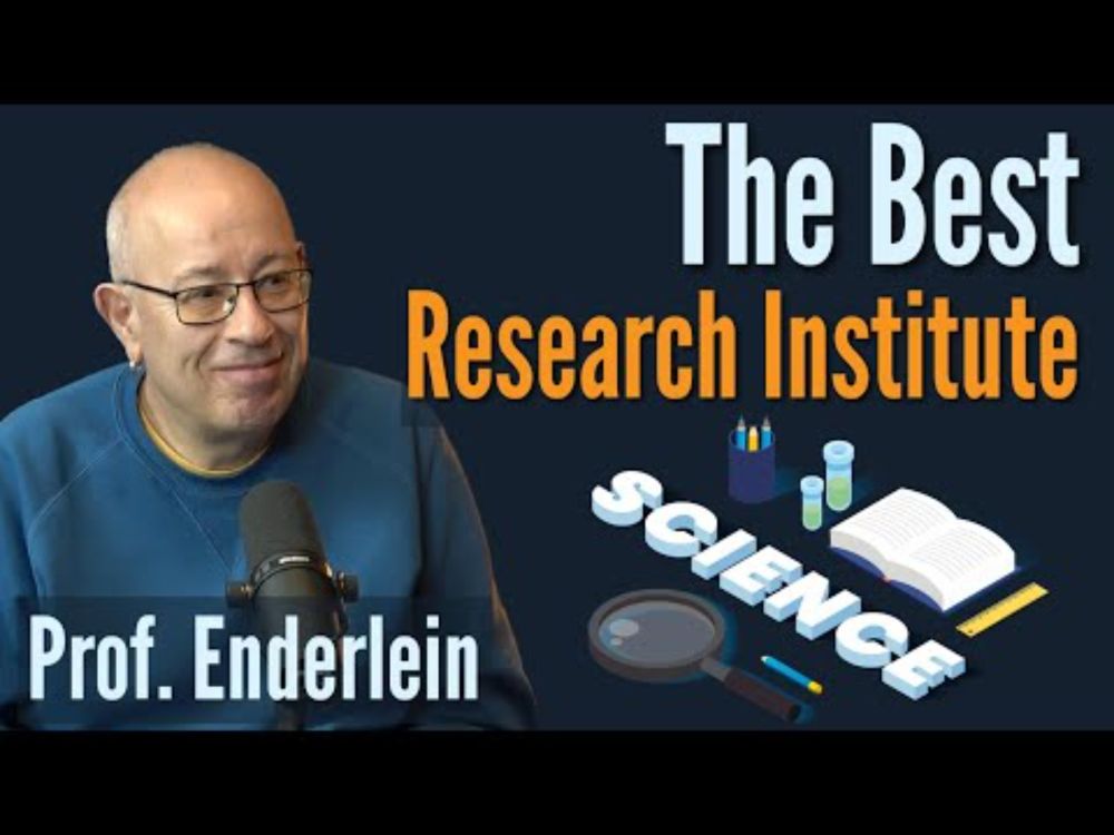 What Would a Dream Research Institute Look Like? Prof. Jörg Enderlein