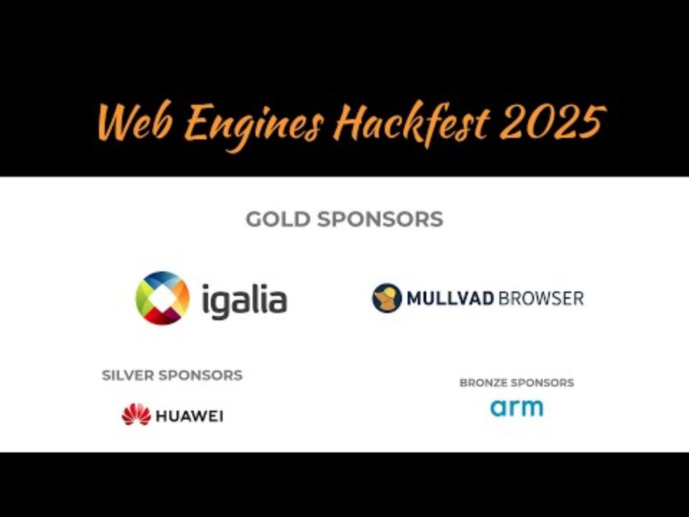 Web Engines Hackfest 2025