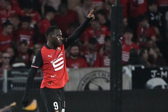 5e doublé avec le Stade Rennais pour Arnaud Kalimuendo face à Nice (2-0) samedi en Ligue 1