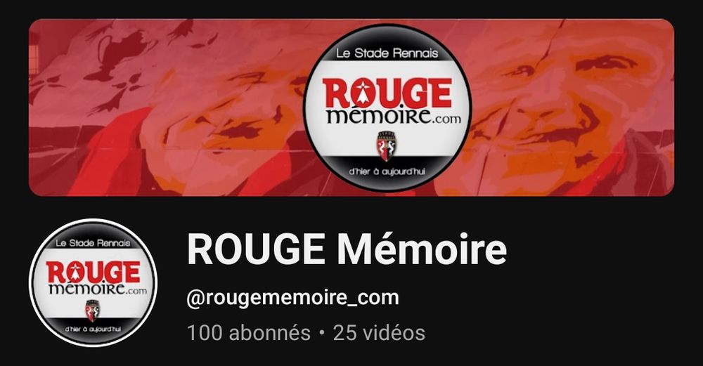 ROUGE Mémoire sur YouTube 