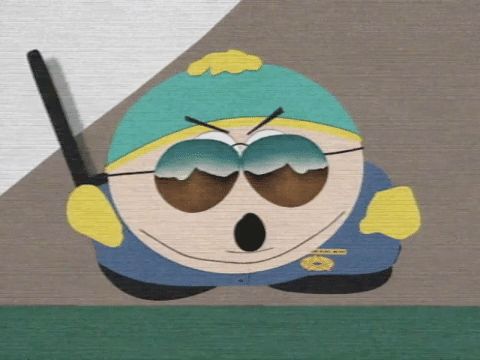 Eric Cartman says, "Respect my authorita"