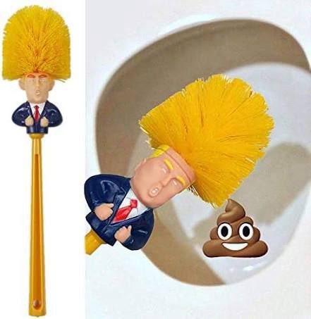 Trump toilet brush 
