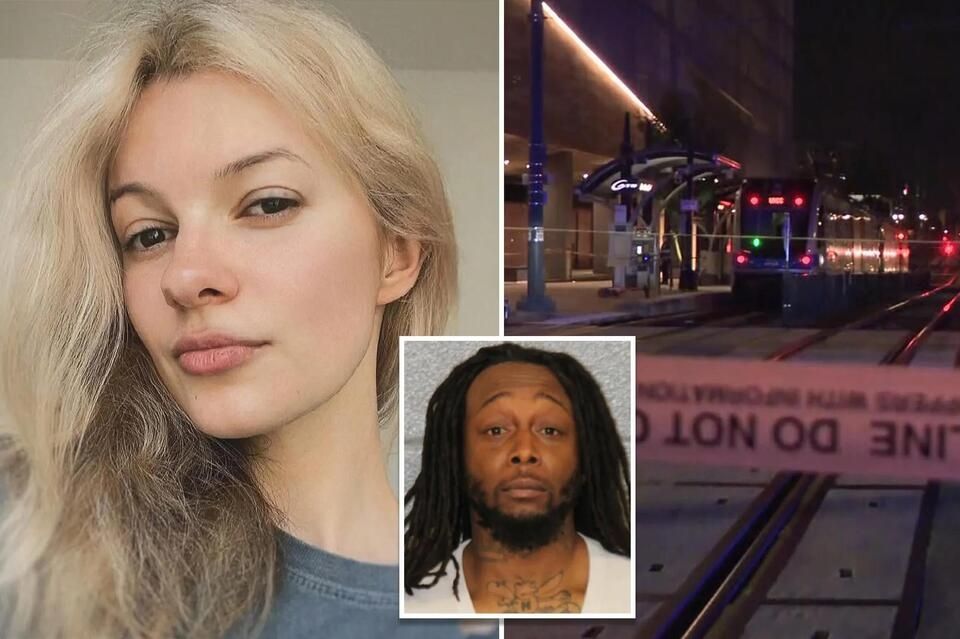 A 23-year-old Ukrainian refugee who recently fled her war-torn home for a safer life in the US was knifed to death by a homeless career criminal at a North