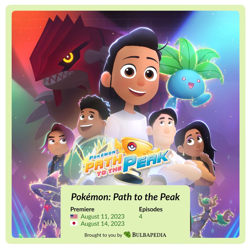 Promotional artwork for Pokémon: Path to the Peak featuring Ava