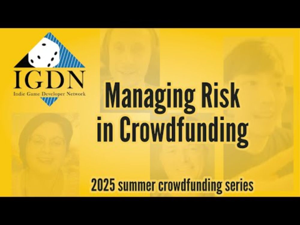 Managing Risk in Crowdfunding — IGDN Summer Series 2025