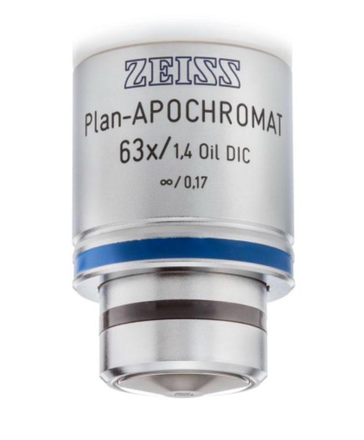 Zeiss 63x objective