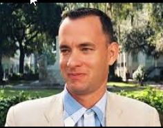 Tom Hanks smiling